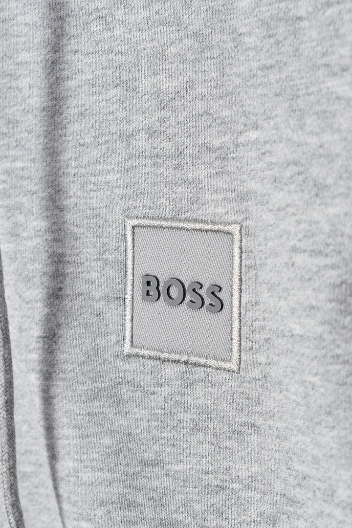 Boss Hooded Zip-Up Sweatshirt Jacket