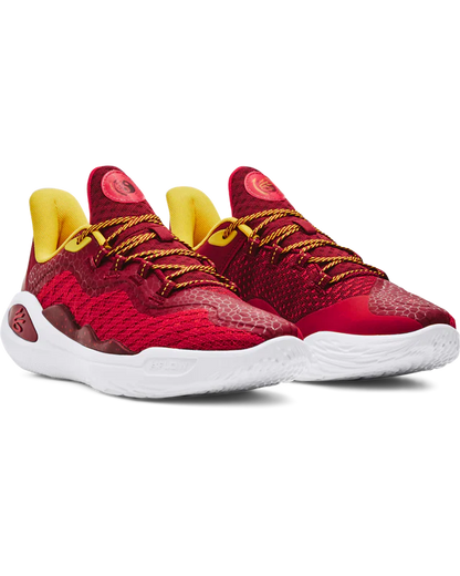 Curry 11 fire red