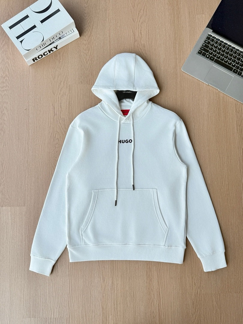 Boss Hugo Printed Cotton Hooded Jacket M3009