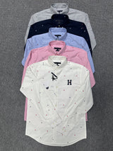 H1062#Print + Large Embroidery