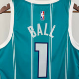 2026 Charlotte Hornets Blue NBA Jersey No. 1 BALL