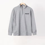 605Half ZipStand Collar Sweatshirt