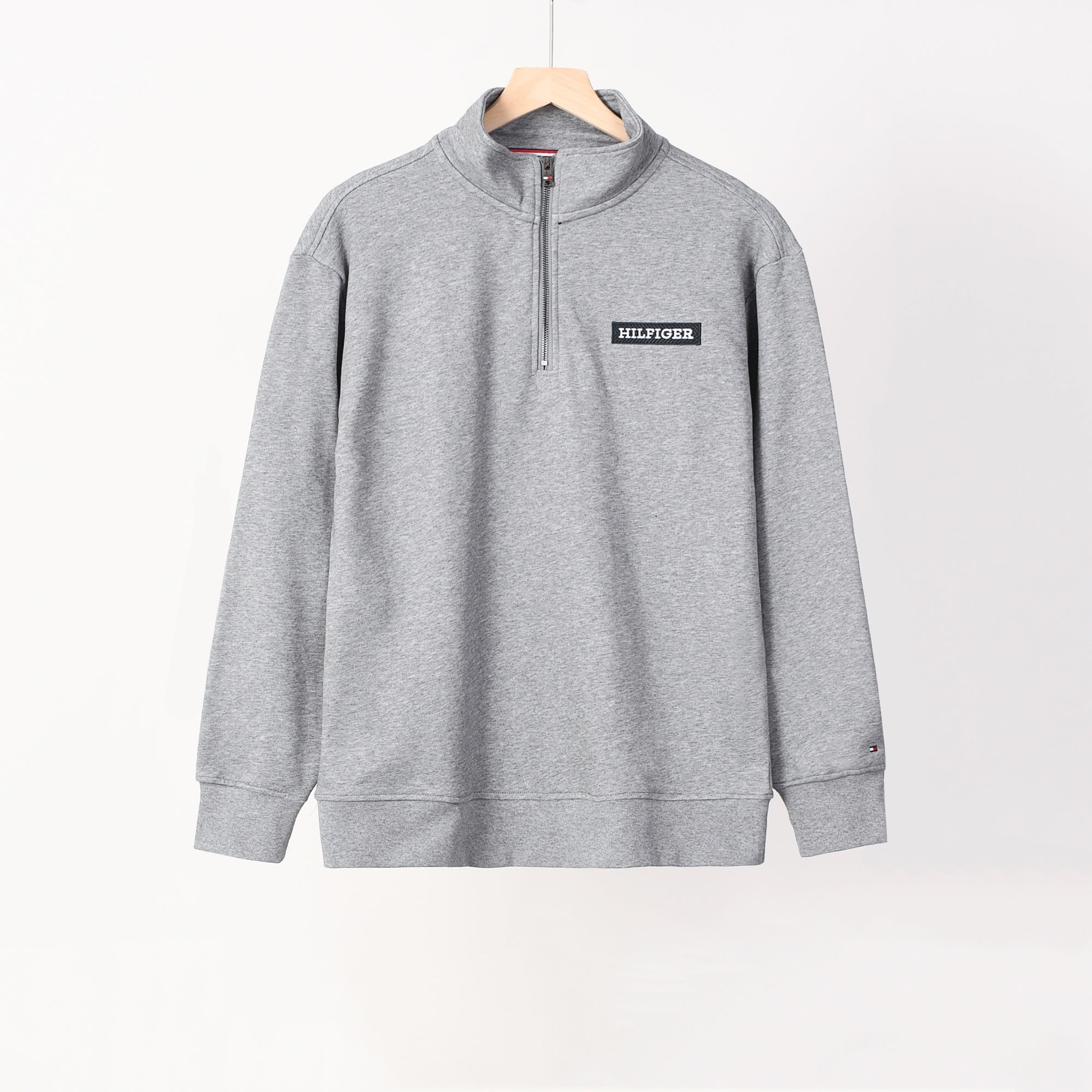 605Half ZipStand Collar Sweatshirt