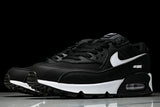DH8010-002 AIR MAX 90 RETRO AIR CUSHIONED RUNNING SHOES BLACK/WHITE