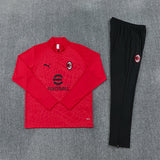 26-27 Season AC Milan Red Color Football Sweater Set