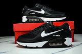 DH8010-002 AIR MAX 90 LTR CLASSIC SPORTS SHOES FOR MALE AND FEMALE COUPLES WHITE/BLACK