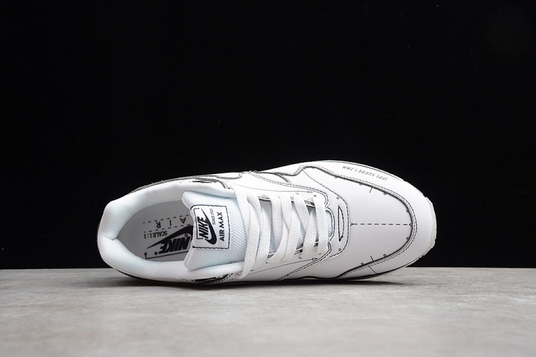 AIR MAX 1 TINKER SCHEMATIC WHITE/BLACK-VAST GREY