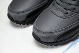 IF0670-002 AIR MAX 90 RETRO AIR CUSHIONED RUNNING SHOES BLACK/ANTHRACITE/SKY BLUE