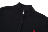 Polo Thick Full-Zip Cardigan 6118