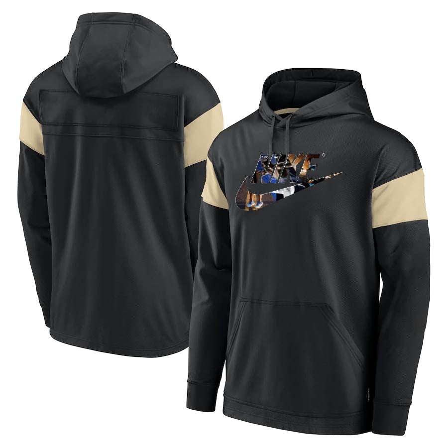 Nike black x beige hoodie