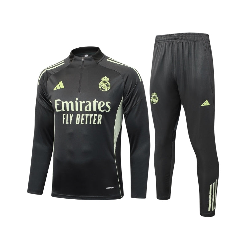 Real Madrid 25/26 Tracksuit - Quarter Zip
