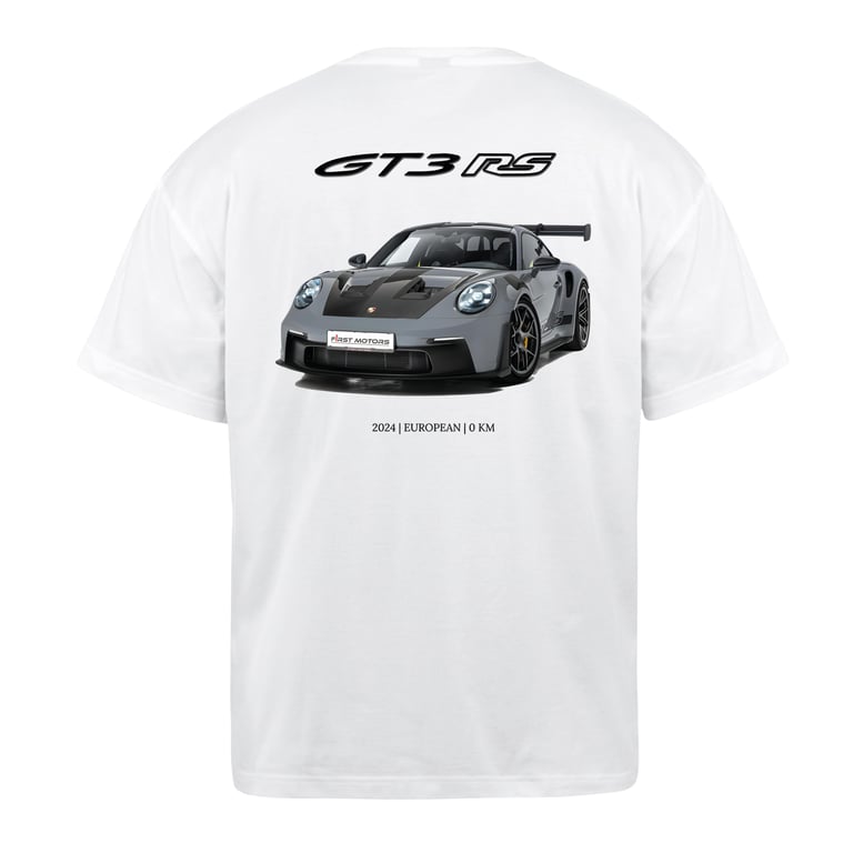 Porsche 911 GT3 RS White T-Shirt
