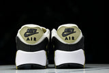DM0029-011 AIR MAX 90 RETRO AIR CUSHIONED RUNNING SHOES BLACK/WHITE/TEA GREEN