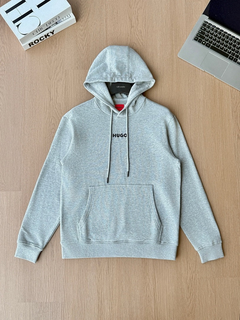 Boss Hugo Printed Cotton Hooded Jacket M3009