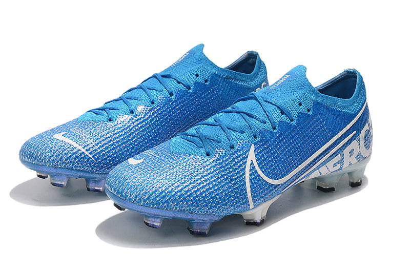 Nike Mercurial 13 High Top Electroplated Waterproof Knitted Surface Flyknit 360FG Studs