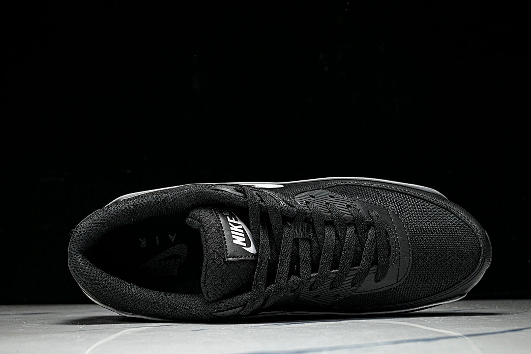 HV4517-002 AIR MAX 90 LTR CLASSIC MEN'S SPORTS SHOES BLACK/LIGHT GRAY