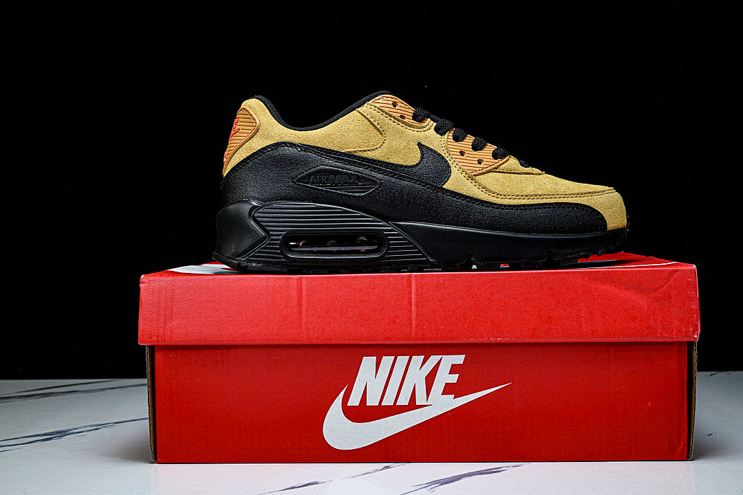 AJ1285-700 AIR MAX 90 WHEAT/COSMIC CLAY-BLACK