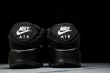AJ1285-019 AIR MAX 90 RETRO AIR CUSHIONED RUNNING SHOES BLACK/INKINESS