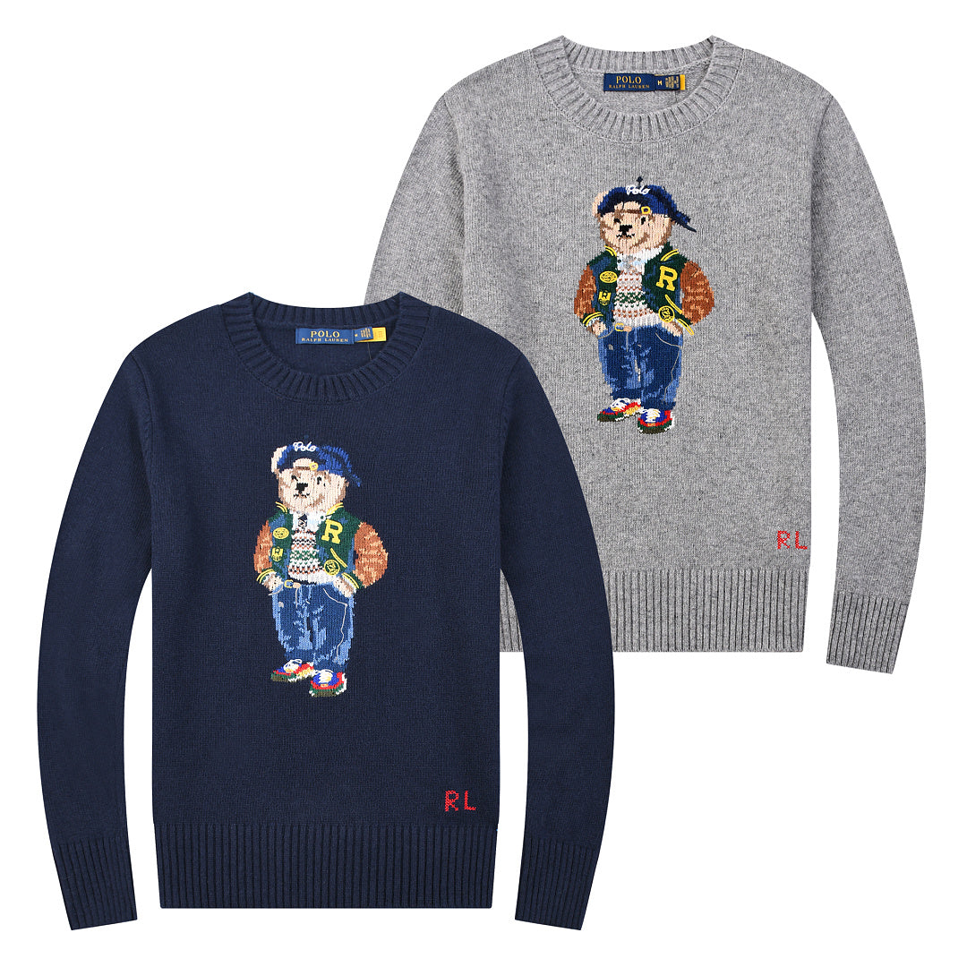 Polo Baseball Bear Hoodie