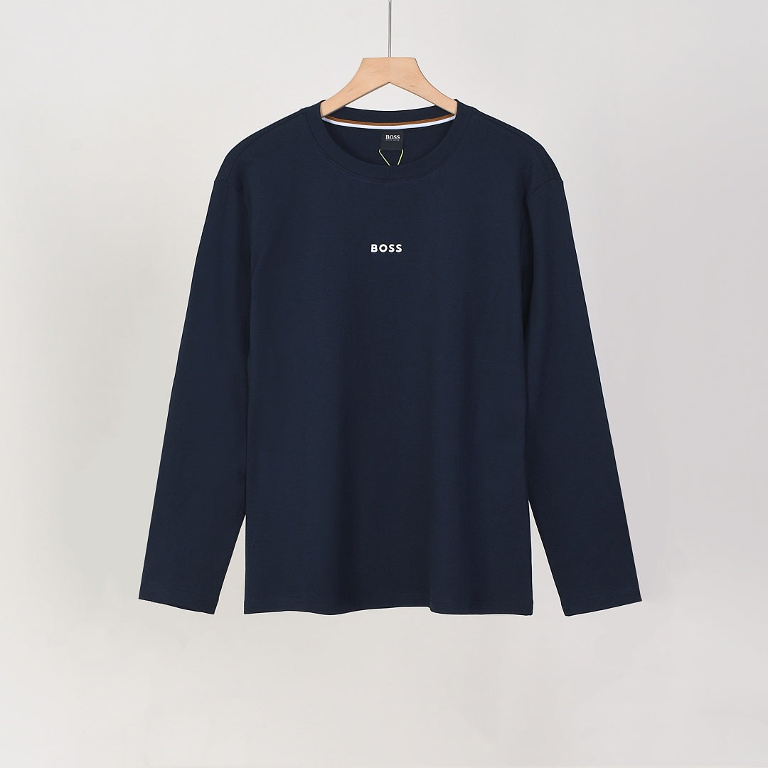 Boss Crew-Neck Long-Sleeve T-Shirt 512