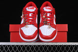 DUNK LOW NEXT NATURE WHITE/UNIVERSITY RED
