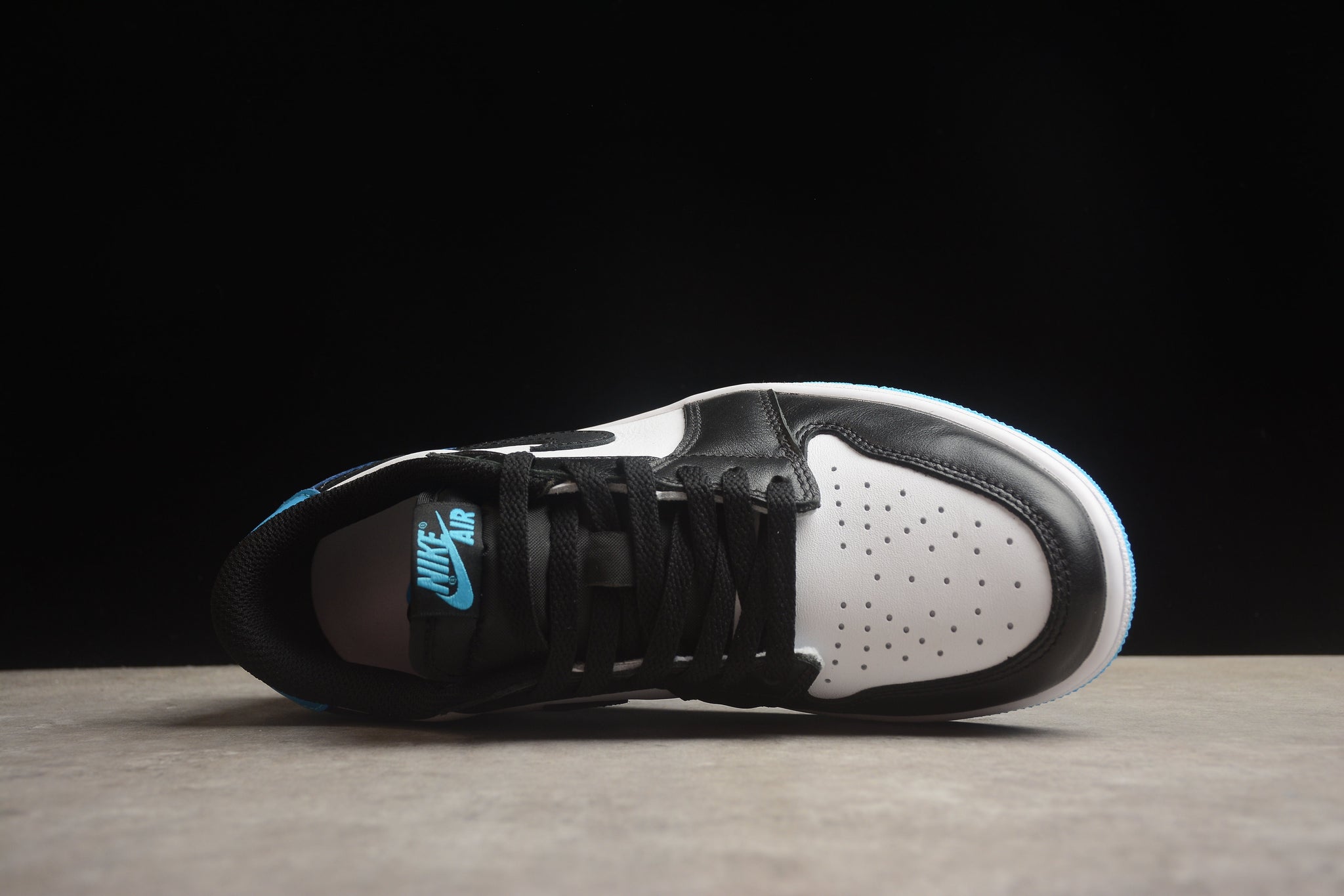 Air Jordan Low 1 Noir/Bleu