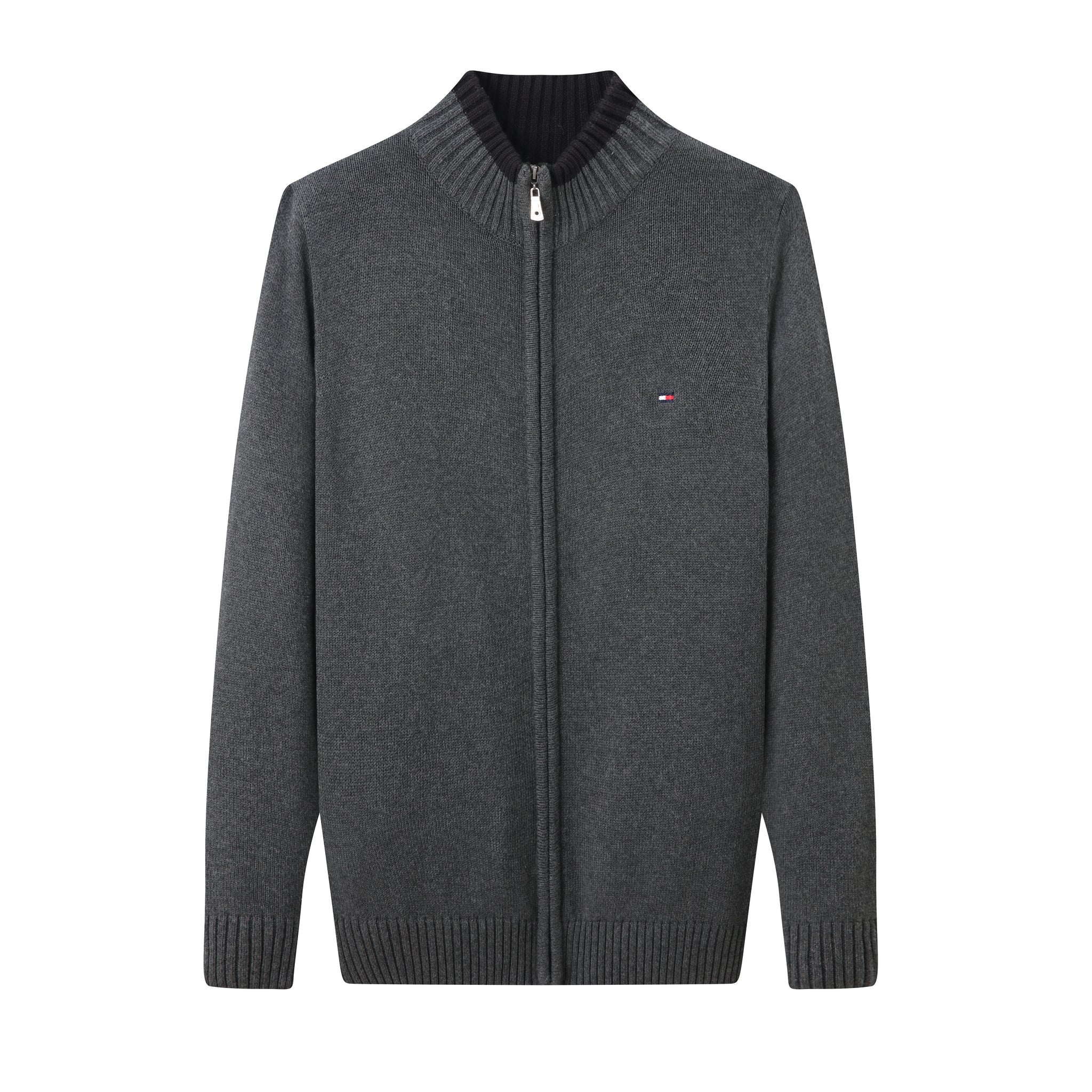 6116:tommyZip Cardigan Thick Version same as official website M-XXL