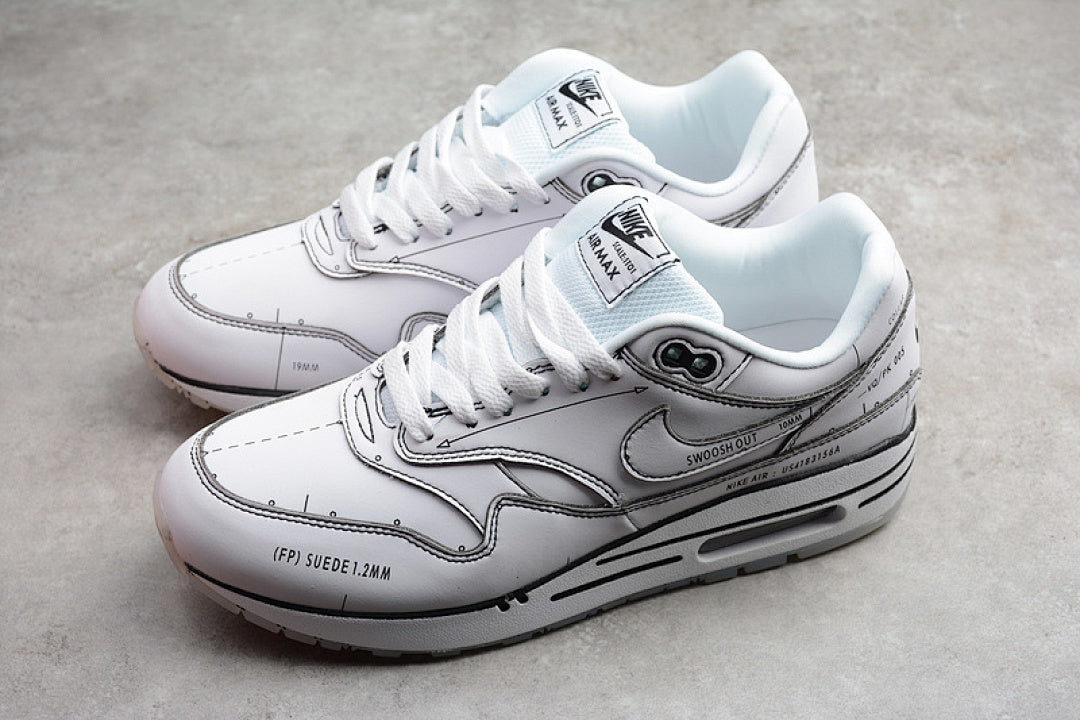 AIR MAX 1 TINKER SCHEMATIC WHITE/BLACK-VAST GREY