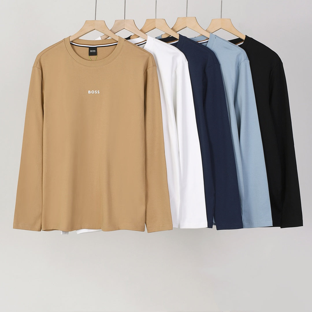 Boss Crew-Neck Long-Sleeve T-Shirt 512