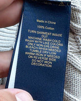 Ralph Lauren Cable-Knit Zip Stand-Collar Sweater RL2503