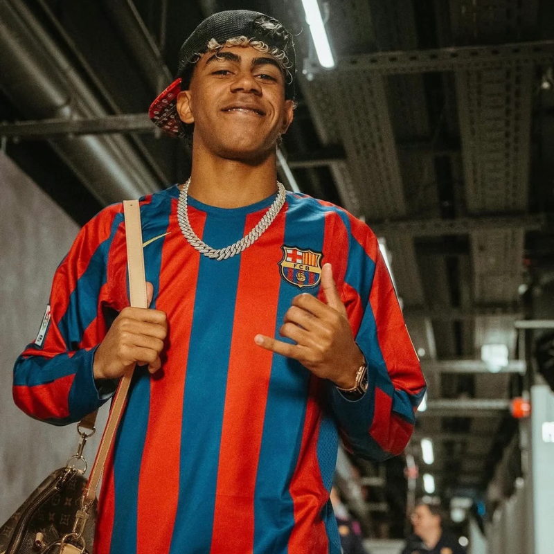 FC Barcelona 05/06 Home Reissue Long Sleeve