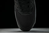 HV4517-002 AIR MAX 90 RETRO AIR CUSHIONED RUNNING SHOES BLACK/LIGHT GRAY
