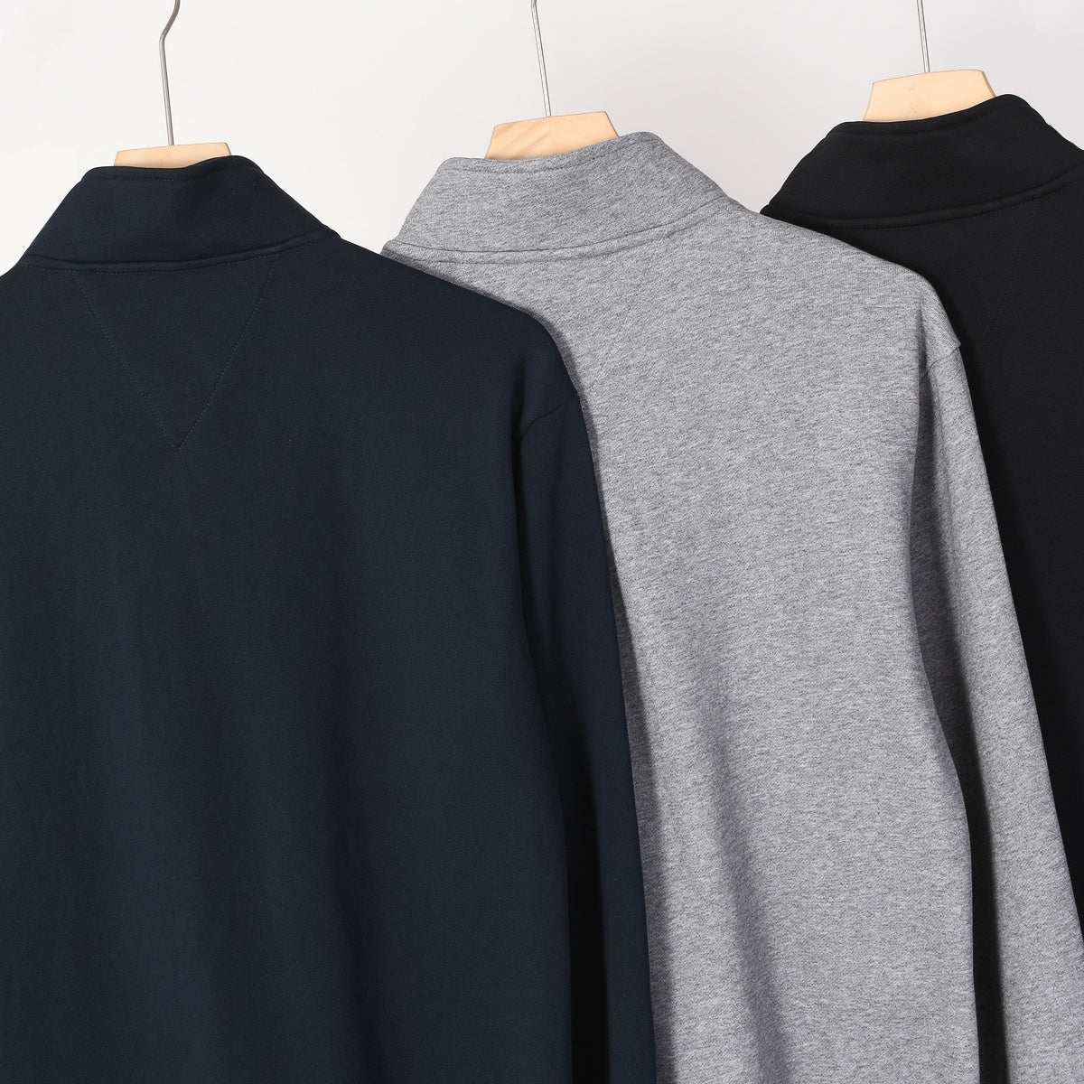 603Half ZipStand Collar Sweatshirt