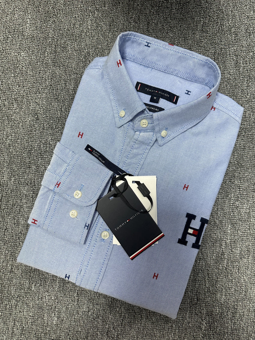 H1062#Print + Large Embroidery