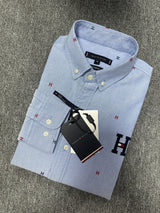 H1062#Print + Large Embroidery