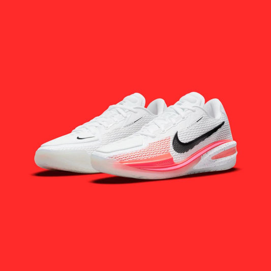 nike air zoom gt cut white red pink  shoes