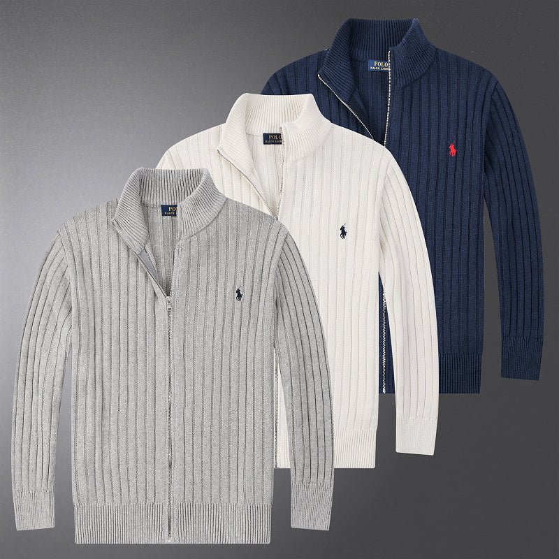 Ralph Lauren Full-Zip Wool Sweater M30