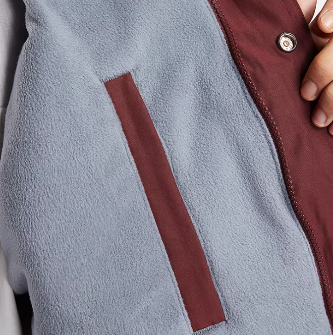 Men Fleece-Lined Jacket