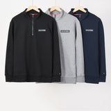 605Half ZipStand Collar Sweatshirt