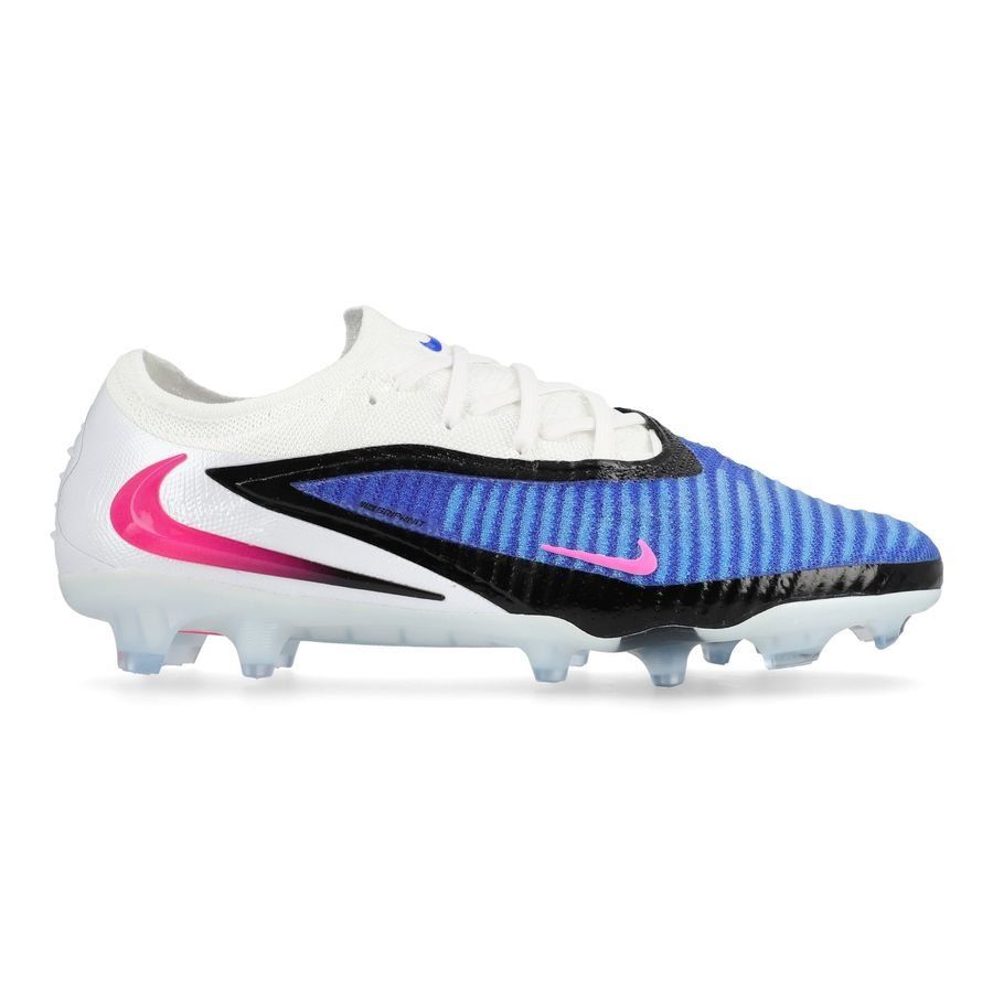 Nike Phantom 6 Elite Low Cut FG Attack - Racer Blue/Pink Blast/White