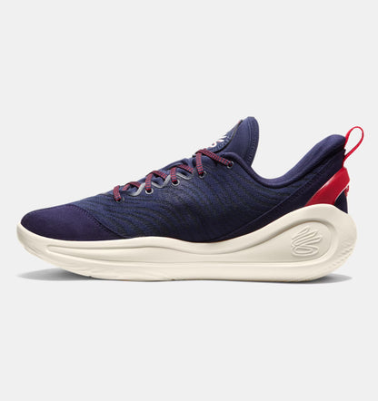 Unisex Curry 12 'USA' Basketball Shoes Midnight Navy / White / Red - 410