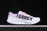 TERREX AGRAVIC SOLE-BOOSTING RUNNING SHOES WHITE/BLACK/PINK