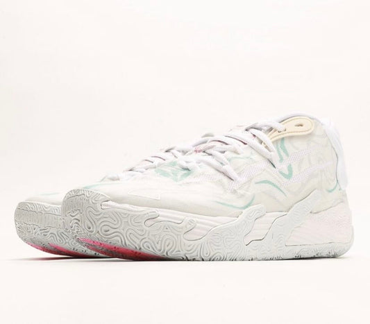 Puma MB.03 lamelo white  shoes