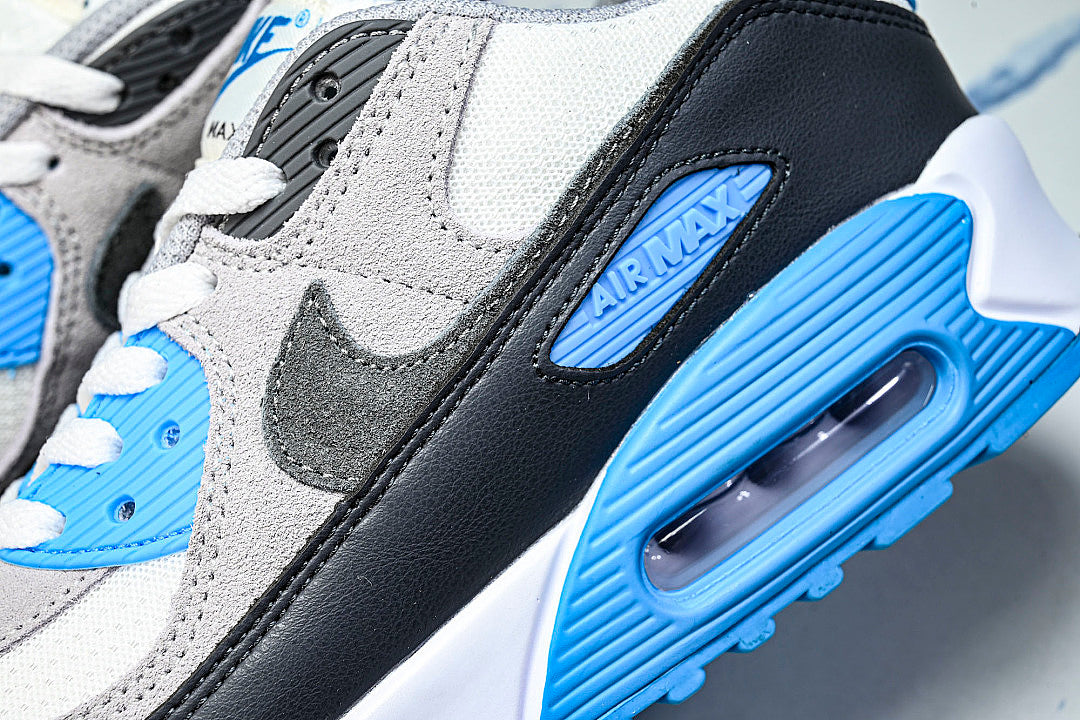 【250】DM0029-019 AIR MAX 90 PLATINUM TINT/IRON GREY/BLUE LIGHTNING