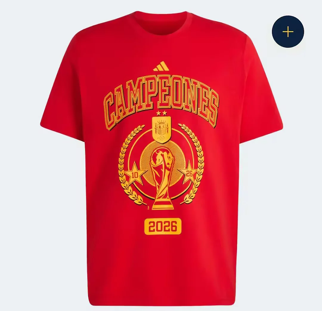 Spain 26 champion cotton shirts S-XXL