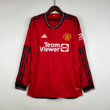 23/24 Long sleeve M-U home S-XXL