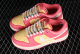 【330】【DH9765-200】-[DUNK LOW GS STRAWBERRY PEACH YELLOW/PINK]-[WOMAN:36-40]