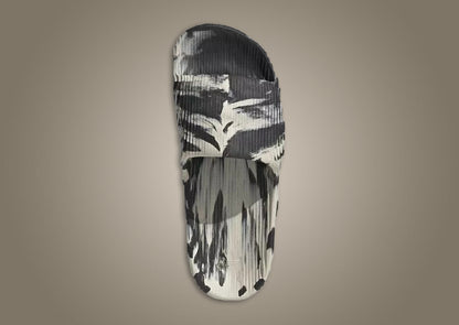 The Adidas Adilette 22 Slide Black Grey