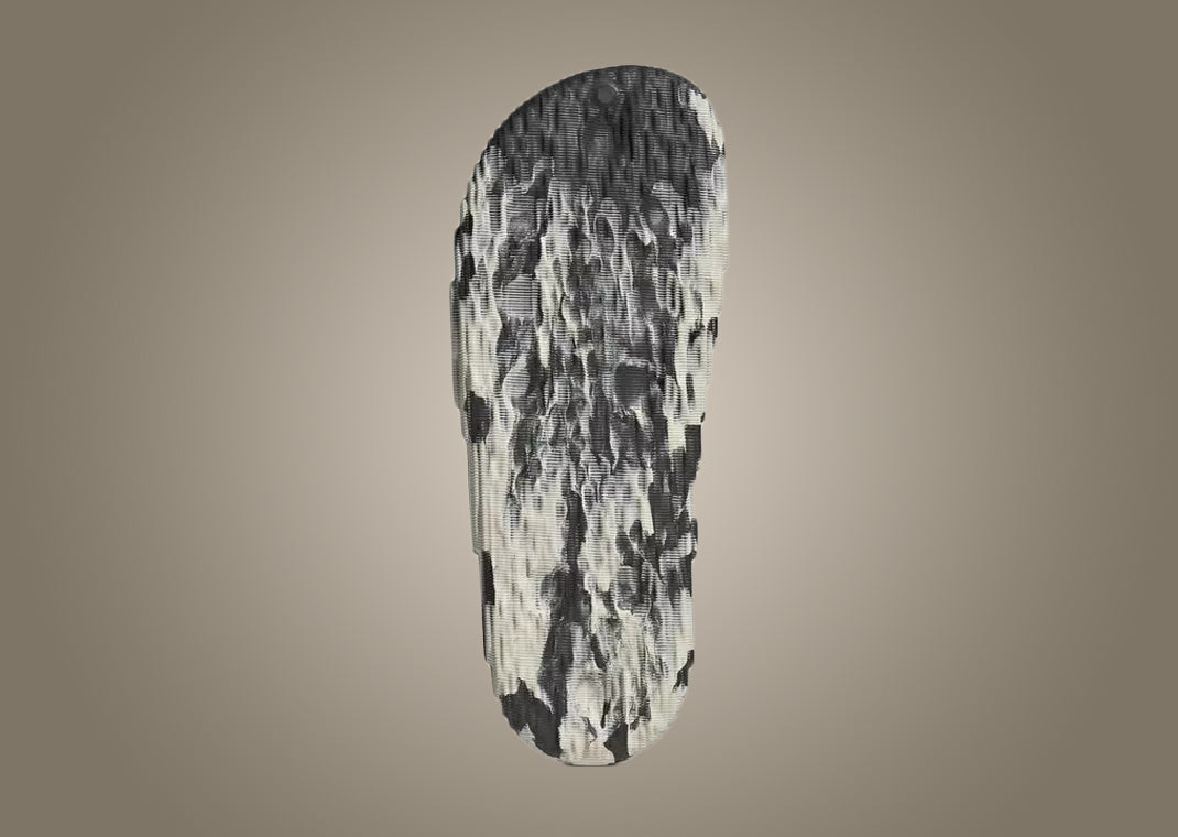 The Adidas Adilette 22 Slide Black Grey