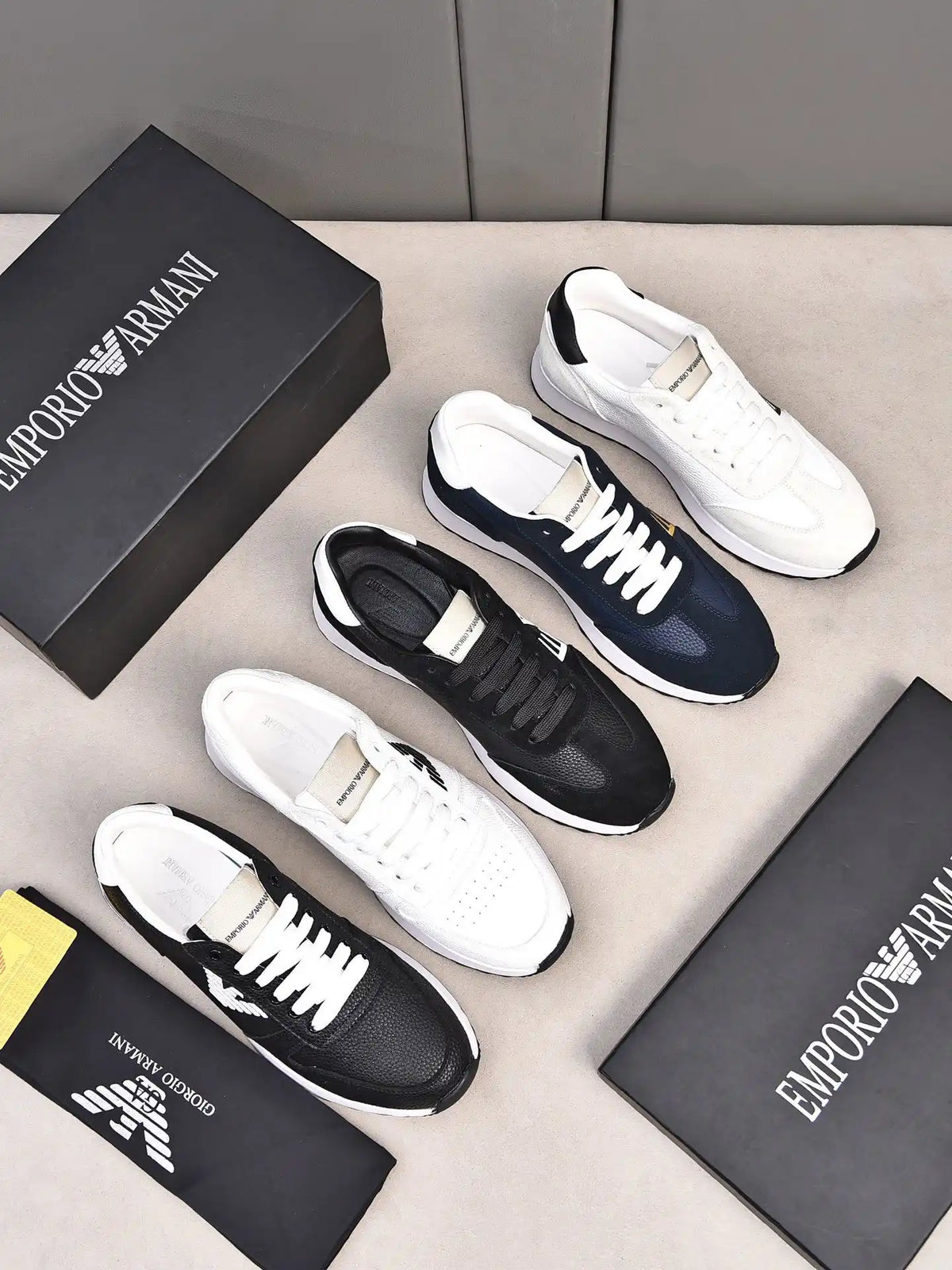 Armani men's shoes code 27B4 Size 3844 can be customized 4